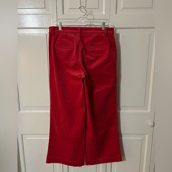 Loft Palmer wide leg corduroy pants in Berry Glow - Picture 2 of 3
